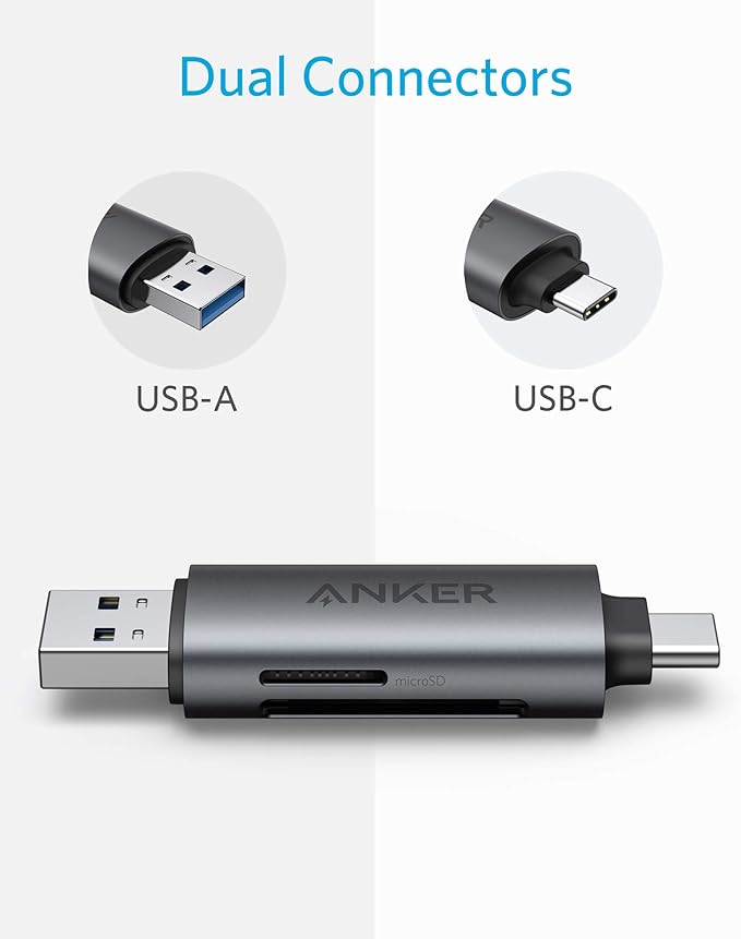 Anker 2-in-1 SD Card Reader